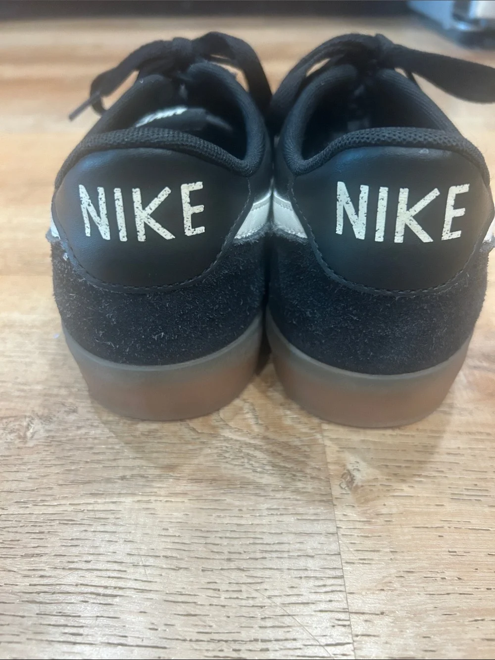 Nike Women’s KillShot Black Casual Sneakers with White Swoosh